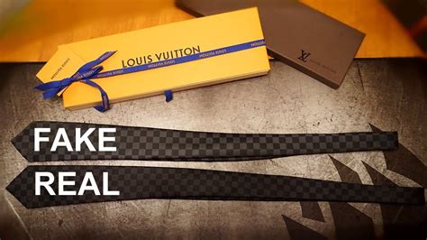 louis vuitton tie fake|authenticating louis vuitton.